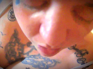 Thick Tatted Milf Pleasing my Cock