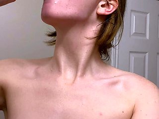 Sexy small titted brunette Judy C