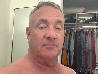 Stepdaddy Taking a Shower After Golfing