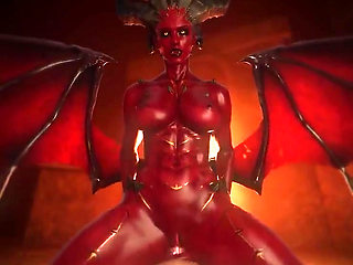 Oc Succubus in an Orgasmic Cowgirl