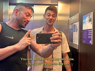 Hard Anal And Creampie! Meeting My Husbands Friend To Make Her Try A Brazilian Ass For The First Time