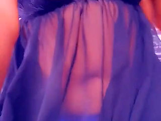 Tease Playing Infront of Cam