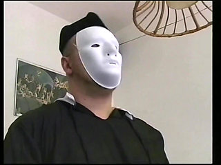 Sexy Brunette Hardly Fucked by a Masked Guy