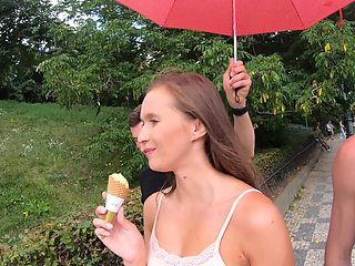 The couple, Stacy Cruz and Johnny Nitro, has amazing sex in different poses.