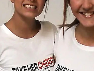 Sasha Cane & Katie K Lesbian Strapon Sex - First Person POV Masturbation Video