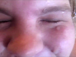 Cum Dumpster Wife Gets Bath Full of Hot Guys Cum