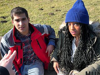 Couple fucked in the car by Vicky Menage