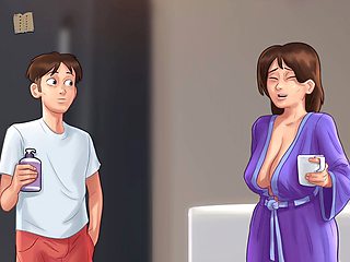 Summer adventure with a hot brunette featuring big boobs and lots of first-time fun