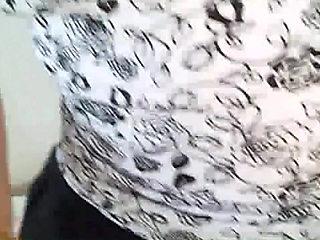 Married woman giving blowjob and taking cum from neighbor in construction