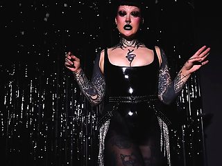 Hot babe Sophie Paris having horny solo toy masturbation