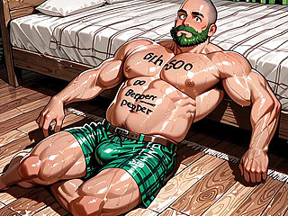 Ai Gay Muscle Men with Big Bulges