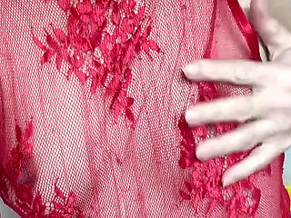 Petite Hana Wear Dress See Throw Her Tit so Sexy Pussy Ass