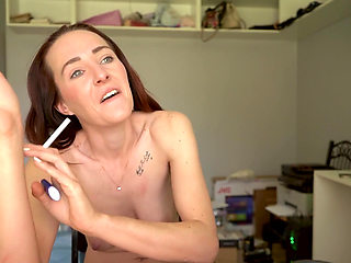 Cute Girl Smoking Encouragement