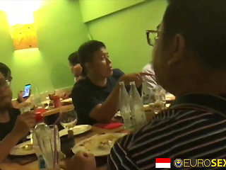 EuroSexDiary Sexy European Brunette Babe Filled With Cum