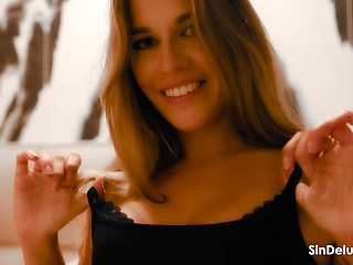 I can Make your Dreams Come True! Pornstar Eveline Dellai for SinDeLuxe