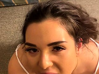 amateur interracial blowjob