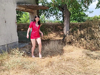 Slave Tih Undresses in the Village