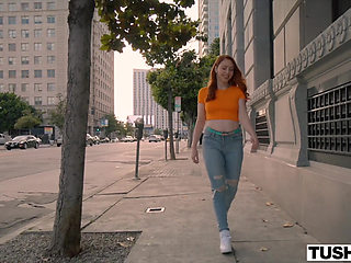 Tushy Thicc College Student Won't Stop Until She Is Gaped by Her Teacher
