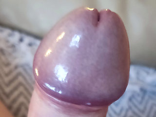 Lying in Bed and Playing with My Cock and Waiting for a Wet Hole