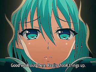 Blue Haired Warrior Beauty Fucks the Hero