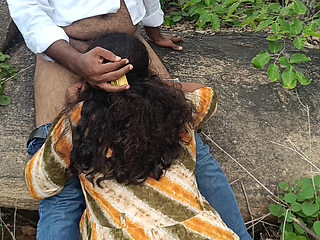 Outdoor sex with step sister