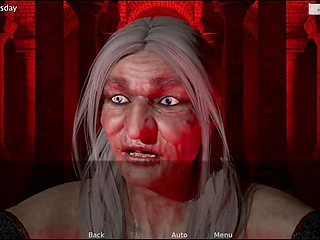 Animated mature porn with a magical twist and light-haired characters