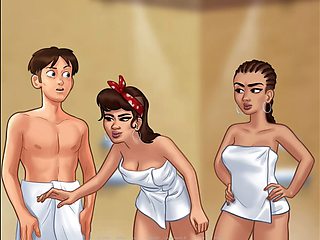 Naked at school, teen, big ass