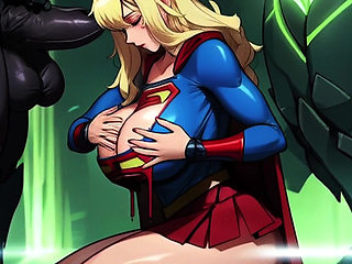 Kara is still REALLY INTO BONDAGE after the events of Spicy Toons: Kara vs Da Kryptonite Krew