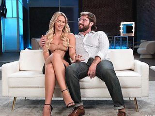 Savvy Suxx gets her tight pussy railed in missionary position.