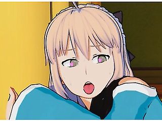 Fate/grand Order - Okita Souji 3d Hentai