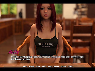 Law College - the Librarian Likes to Show Cleavage to Her Students