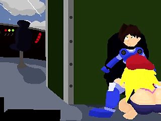 Mega Man Roll Caskett - Shoestrang