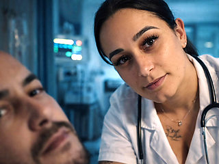 Unexpected erection in front of the nurse