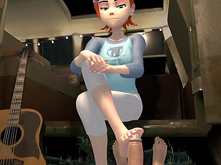 GWEN TENNYSON FOOTJOB