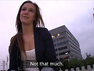 POV outdoor fuck with a public whore who CRAVES sex