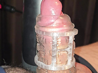 thehandy masturbator milks my cock soo good