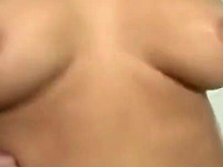 Busty Brunette MILF Drains Thick Cock Between Her Tits