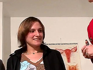 Sex Nanny MILF Threesome with Pierced Pussy Ride