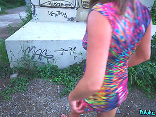 Public Agent - Elisa Tiger Loves Doggystyle Fuck Below Highway