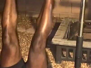 Me and My Homie Got in a Quick Biceps and Calves Workout After Vegas Won Last Night