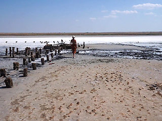 Healinig Mud of Elton SaltLake Russia