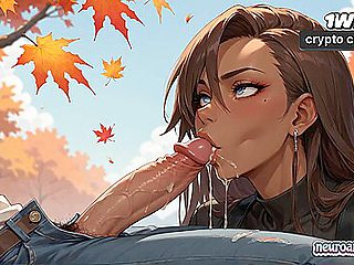 Autumn xxx afternoon with beefy paramour gives girl stunning XXX porn!