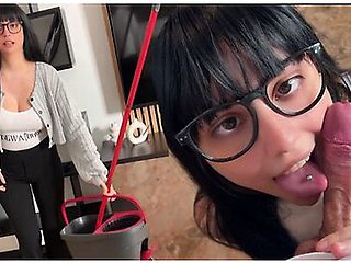 This Maid Will Do Anything To Keep Her Job