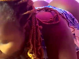 Giving Him Deep Throat Kisses