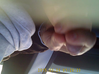 Jerking off in a jeggings