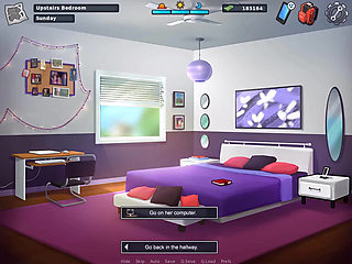 Summertime saga: stepbrother found out that his stepsister is a cam girl ep 63