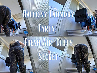 Balcony Laundry Gas Fresh Air, Dirty Secret