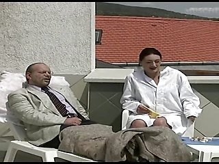 Humiliating threesome pissing orgasm