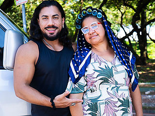 BBW Mature Rough Ass Fucked in My Van