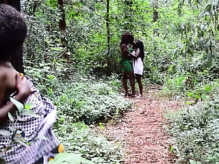 Ebony Lesbians Licking Pussy - Homemade Amateur Big Tits Scissoring & Fingering